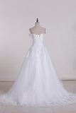 New Arrival Wedding Dresses Off The Shoulder Tulle With Applique And Beads A