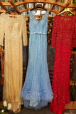 New Arrival Vintage Bling Bling Prom Dresses A-Line With Beading And