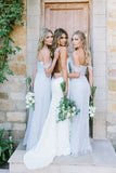 Bridesmaid Dresses A Line Off The Shoulder Chiffon With