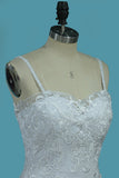 Gorgeous Wedding Dresses Spaghetti Straps Mermaid/Trumpet With Covered