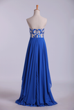 Prom Dresses Seetheart Princess With Embroidery Floor Length